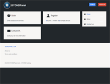 Tablet Screenshot of byondpanel.com